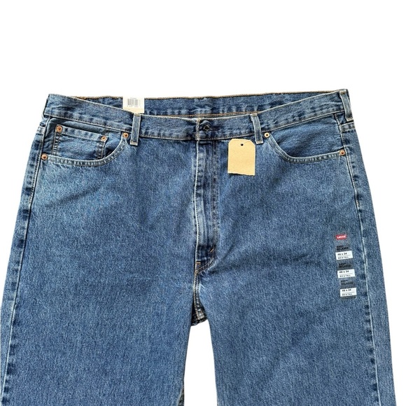 LEVI MEN'S BIG & TALL 550 RELAXED FIT JEANS  46 X 34 - Picture 9 of 10